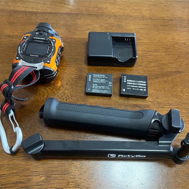 RICOH 防水アクションカメラ WG-M1 オレンジ WG-M1 OR 08286(品