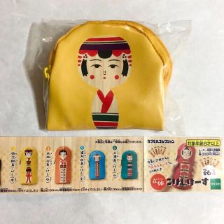 エポック(EPOCH)の【新品】立体こけしけーす ③弥次郎系こけし(中)(その他)