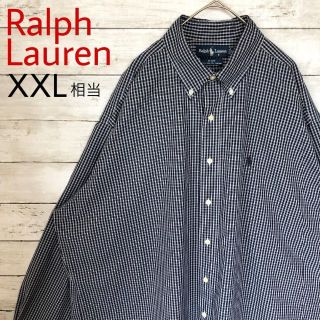 ラルフローレン(Ralph Lauren)のj80 US古着 ラルフローレン BD長袖シャツ BLAKE 刺繍ロゴ(シャツ)