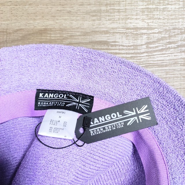 KANGOL(カンゴール)の【在庫限り】　カンゴール　バケットハット　パープル　 KANGOL　韓国 レディースの帽子(ハット)の商品写真