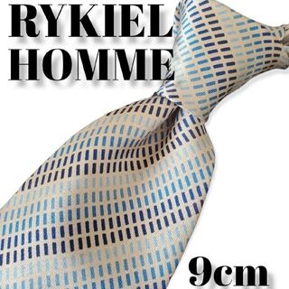 リキエルオム(RYKIEL HOMME)の【新入荷！】RYKIEL HOMME　ブランドネクタイ　青グラデーション　メンズ(ネクタイ)