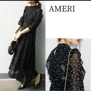 アメリヴィンテージ(Ameri VINTAGE)の【アメリヴィンテージAmeri VINTAGE】星柄ワンピース　アメリ(ロングワンピース/マキシワンピース)