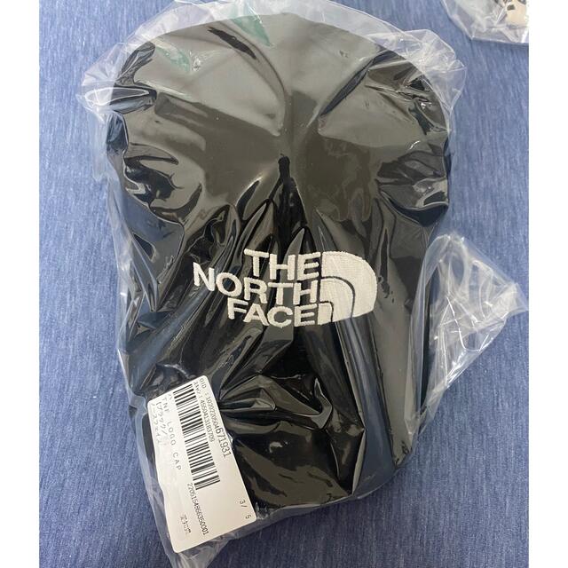 THE NORTH FACE(ザノースフェイス)のノースフェイス　ロゴキャップ　NN02135 ブラック レディースの帽子(キャップ)の商品写真