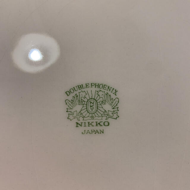 NIKKO(ニッコー)のNIKKO JAPAN DOUBLE PHOENIX 大皿 プレート 楕円形 花 インテリア/住まい/日用品のキッチン/食器(食器)の商品写真