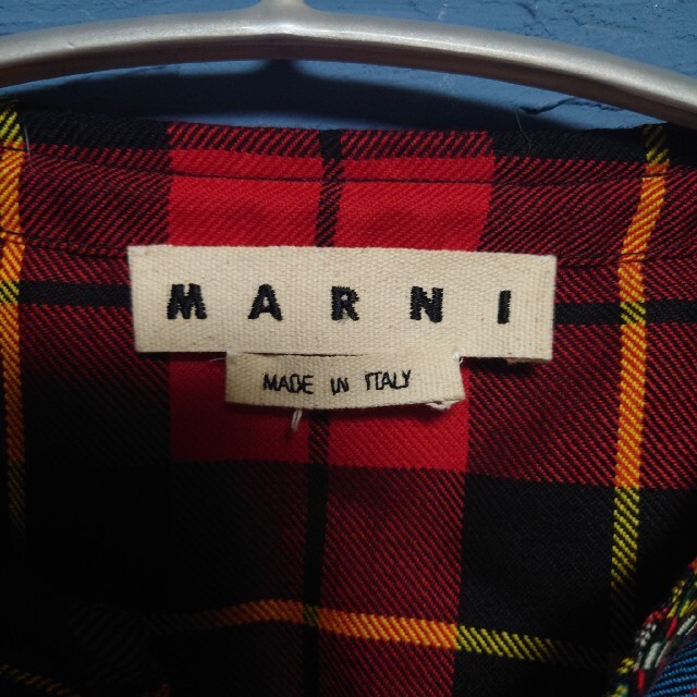 Marni(マルニ)のMARNI 19SS チェック プルオーバー シャツ ウール マルニ 2019 メンズのトップス(シャツ)の商品写真