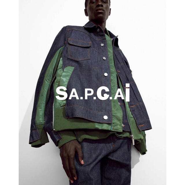 sacai a.p.c. denim jacket デニムジャケット コラボ-