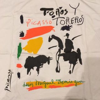 ピカソ 闘牛と闘牛士　tシャツ