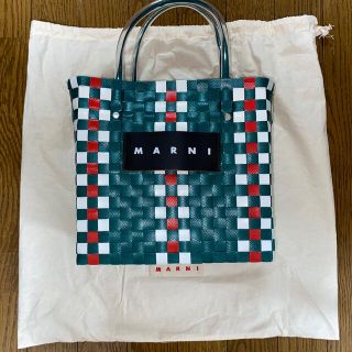 マルニ(Marni)のマルニMARNIカゴバッグ　フラワーマーケット　ピクニックバッグ(かごバッグ/ストローバッグ)