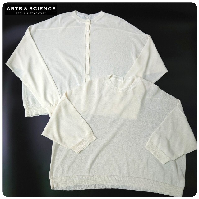 19SS アーツ&サイエンス 最高級和紙ポリエステルバルーンニット 19SS アーツ&サイエンス 最高級和紙ポリエステルバルーンニット