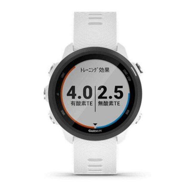 GARMIN(ガーミン)のGARMIN ForeAthlete 245 Music White Black メンズの時計(腕時計(デジタル))の商品写真