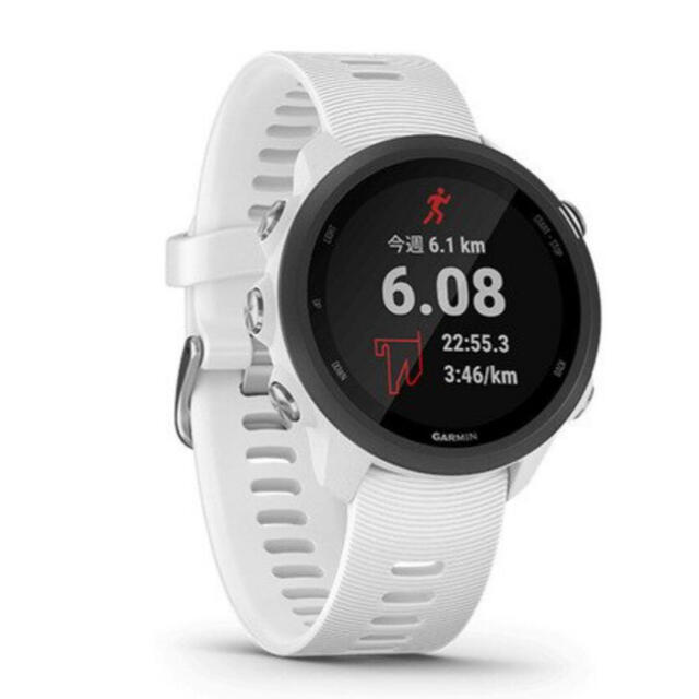 GARMIN(ガーミン)のGARMIN ForeAthlete 245 Music White Black メンズの時計(腕時計(デジタル))の商品写真