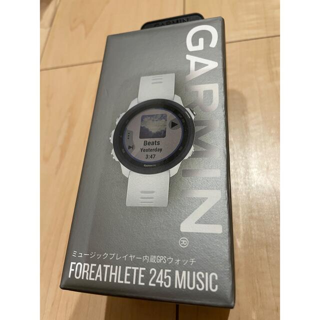 GARMIN ForeAthlete 245 Music White Black GARMIN ForeAthlete 245 Music White Black
