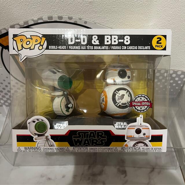 FUNKO POP! スターウォーズ　BB-8 & D-0 2パック限定