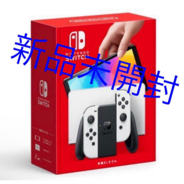 エンタメ/ホビーNintendo Switch有機ELモデルJoy-Con(L)/(R)ホワイト