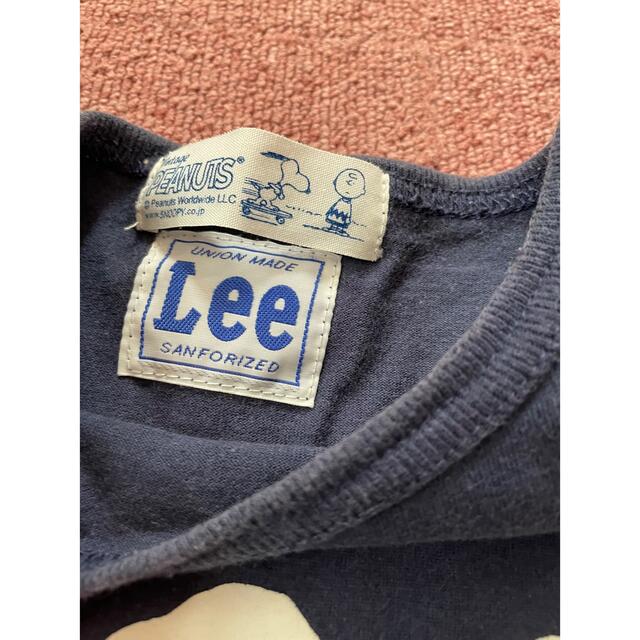 Lee ×　スヌーピーコラボ　Tシャツ　90cm
