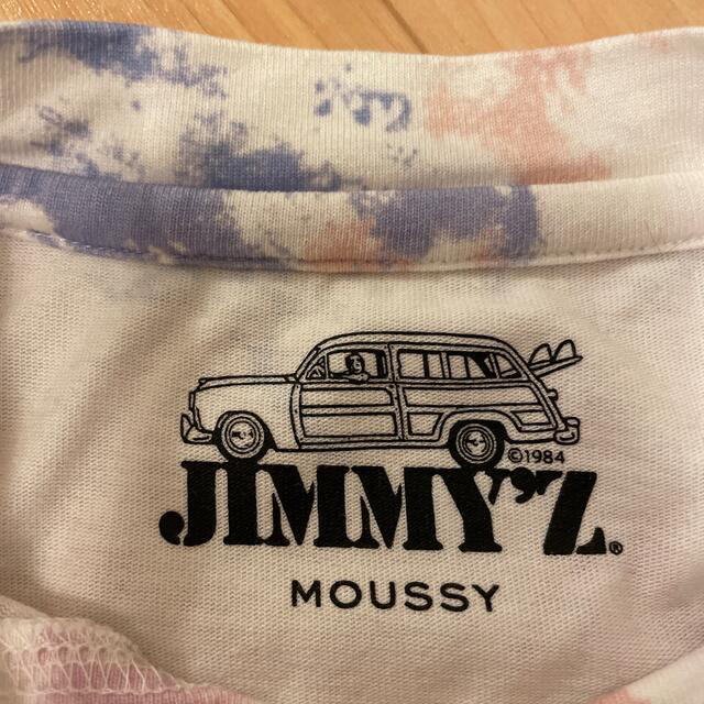 moussy(マウジー)のmoussy JIMMY'ZコラボTee レディースのトップス(Tシャツ(半袖/袖なし))の商品写真