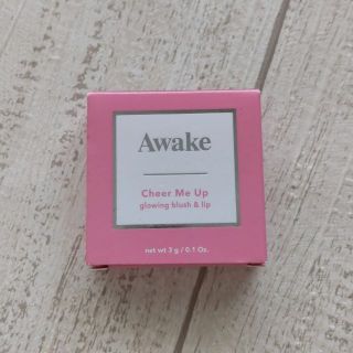 アウェイク(AWAKE)のAwake チアミーアップ グロウイングブラッシュ＆リップ(チーク)