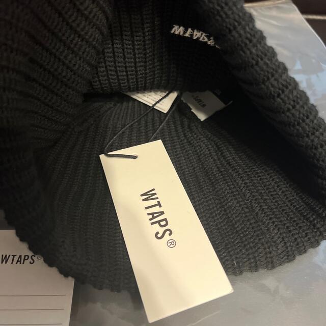 W)taps(ダブルタップス)のwtaps 22ss BEANIE COOLMAX BLACK メンズの帽子(ニット帽/ビーニー)の商品写真