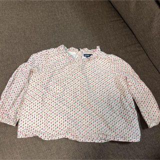 ベビーギャップ(babyGAP)のベビーギャップ　花柄ブラウス(ブラウス)