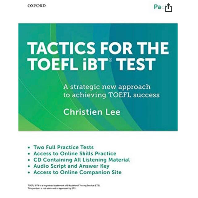 TACTICS FOR TOEFL IBT TEST