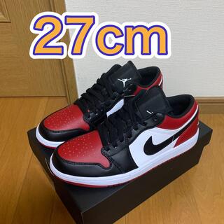 ナイキ(NIKE)のNike Air Jordan 1 Low "Bred Toe 27cm(スニーカー)