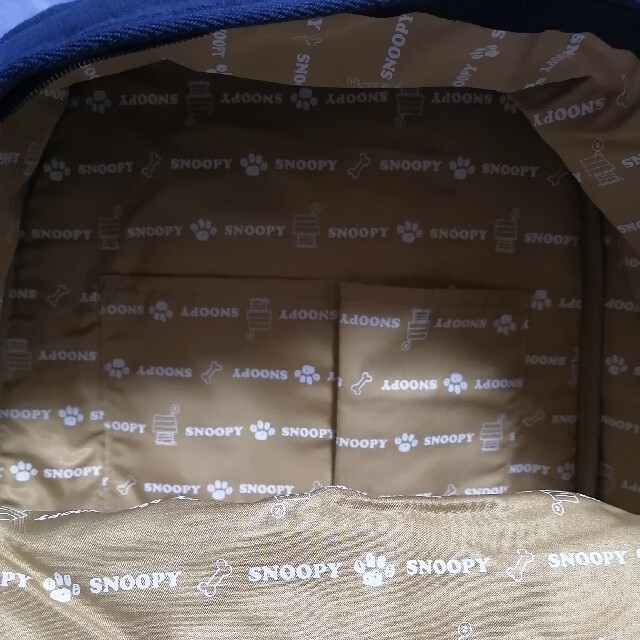 SNOOPY(スヌーピー)の【 peanuts 】 スヌーピー リュックサック バックパック ( 紺 ) レディースのバッグ(リュック/バックパック)の商品写真