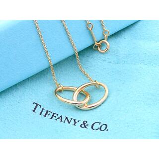 Tiffany & Co. - TIFFANY&Co ティファニー 750 ダブルループ ネックレス