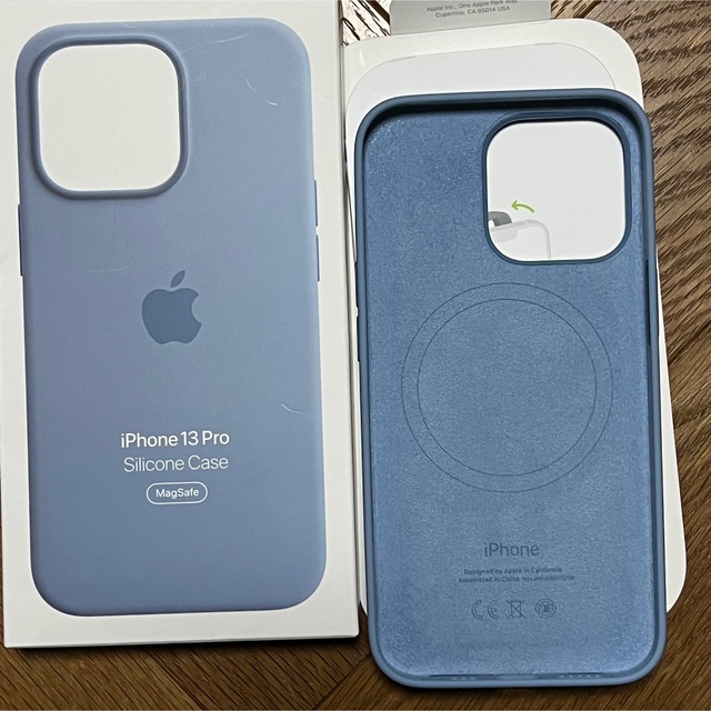 iPhone13pro 純正シリコーンケース ブルーフォグ Apple｜Yahoo