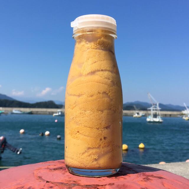 〈じいちゃんのウニ〉朝穫れ 三陸産 生ウニ 瓶ウニ 300g食品