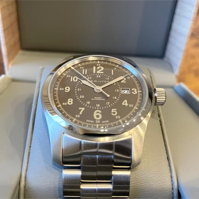 Hamilton(ハミルトン)のHAMILTON ハミルトン カーキ フィールド オート H70605193 メンズの時計(腕時計(アナログ))の商品写真