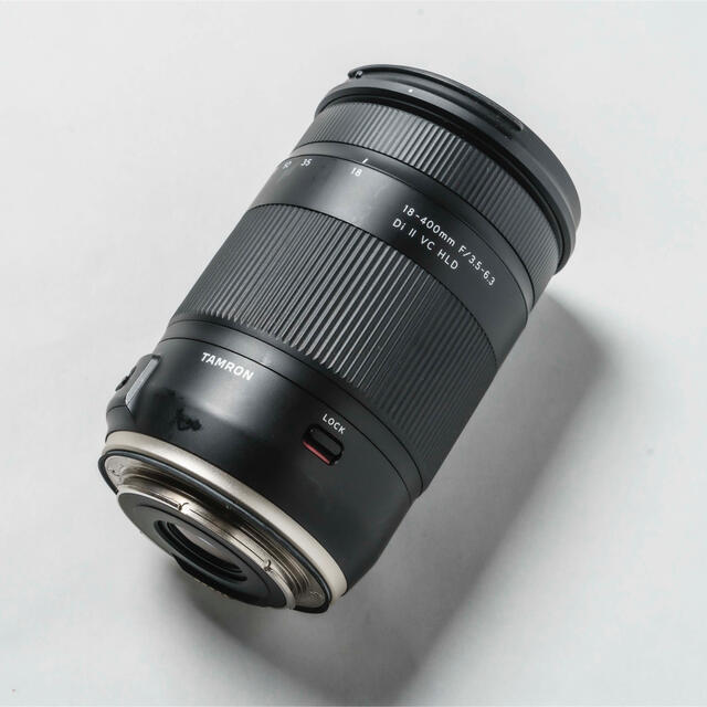TAMRON(タムロン)のTAMRON 18-400mm F/3.5-6.3 Di II EFマウント用 スマホ/家電/カメラのカメラ(レンズ(ズーム))の商品写真