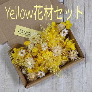 Yellow☆花材セット(プリザーブドフラワー)