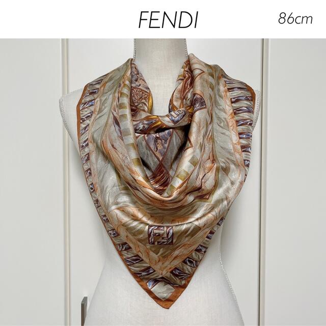 FENDI - 【査定済】FENDI 総柄 シルクスカーフの通販 by 常識の範囲内で交渉お願い致します。｜フェンディならラクマ