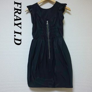 フレイアイディー(FRAY I.D)の【極美品‼️】FRAY I.D フレイアイディー ノースリーブ ワンピース(ひざ丈ワンピース)