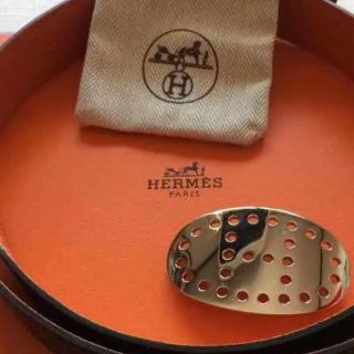 エルメス(Hermes)の美品！エルメスリバシーブルベルト(ベルト)