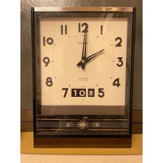 セイコー(SEIKO)のアンティークSEIKO セイコ 貴重な掛け時計 動作確認済ビンテージ 昭和レトロ(掛時計/柱時計)