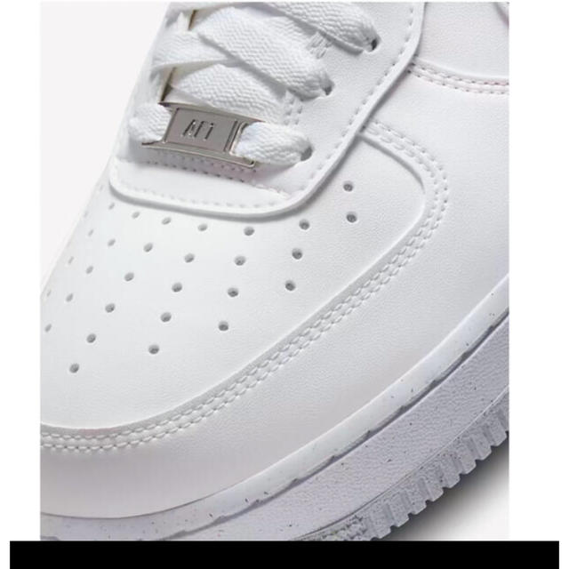 NIKE(ナイキ)の厚底 新品 24.0cm ナイキ エアフォース1 白x白　ホワイトxホワイト レディースの靴/シューズ(スニーカー)の商品写真