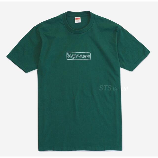 Supreme kaws chalk logo tee Lサイズ