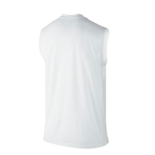 NIKE(ナイキ)のナイキ ドライフィット レジェンド ノースリーブシャツ ホワイト Sサイズ 新品 メンズのトップス(Tシャツ/カットソー(半袖/袖なし))の商品写真