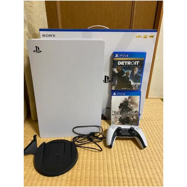 PS5本体CFI−1100A01 ソフト付き