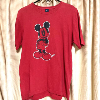 ディズニー(Disney)の古着　ミッキーマウスTシャツ(Tシャツ/カットソー(半袖/袖なし))