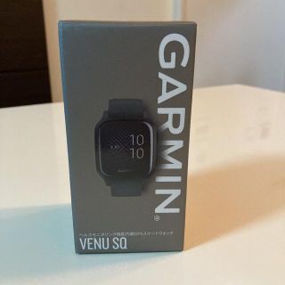 ガーミン(GARMIN)のガーミン VENU SQ  ブラック(腕時計(デジタル))