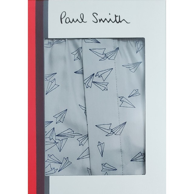 Paul Smith(ポールスミス)のポールスミス　新品　メンズ　トランクス(紙飛行機/グレーM) メンズのアンダーウェア(トランクス)の商品写真