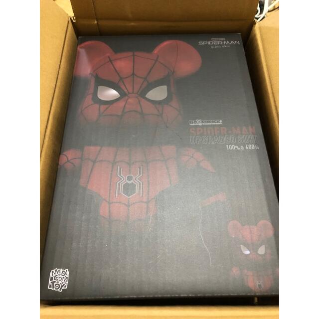 新品　BE@RBRICK SPIDER-MAN UPGRADED SUIT