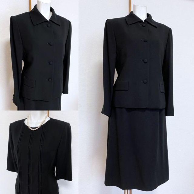 ◆【美品】ヒロミ ヨシダ東京ソワールブラックフォーマル高級喪服礼服 1