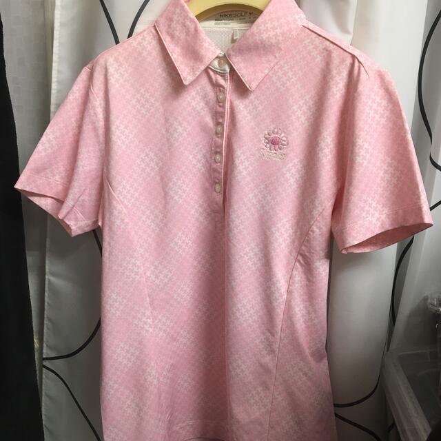 NIKE(ナイキ)のNIKE ナイキ　ハワイ　カポレイ　限定ポロシャツ　ピンク　Sサイズ スポーツ/アウトドアのゴルフ(ウエア)の商品写真
