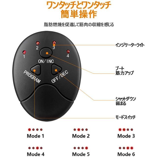 EMSフィットネス　腹筋用　筋トレ スポーツ/アウトドアのトレーニング/エクササイズ(トレーニング用品)の商品写真