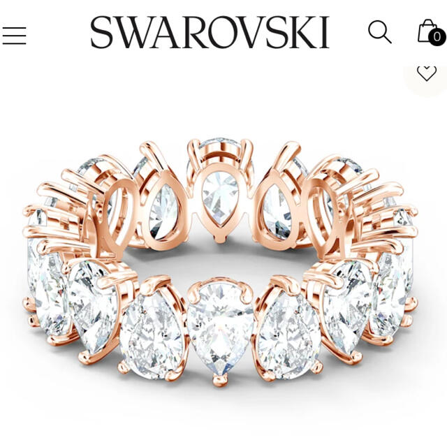 SWAROVSKI(スワロフスキー)のスワロフスキー SWAROVSKI リング 指輪 レディースのアクセサリー(リング(指輪))の商品写真