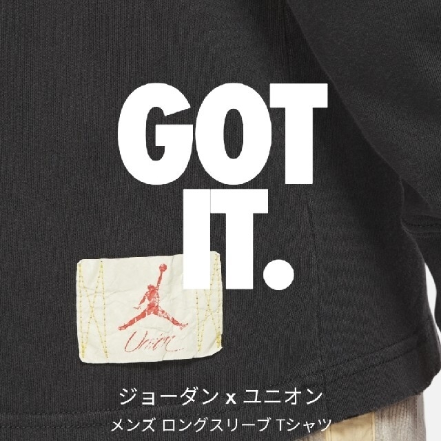 NIKE(ナイキ)のUNION × Jordan 2 Future is Now LS Tee メンズのトップス(Tシャツ/カットソー(七分/長袖))の商品写真