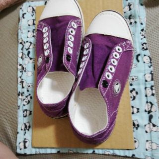 クロックス(crocs)のククル様 クロックス パープル22cm(スニーカー)